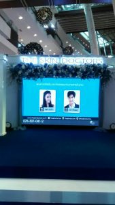 เช่าจอ LED_งาน The Skin Doctor PHUKET