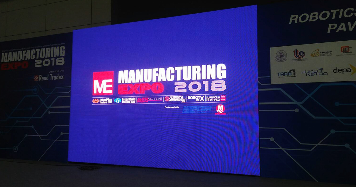 เช่าจอ LED_งาน Manufactory 2018ALT