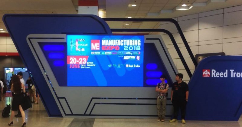 เช่าจอ LED_งาน Manufactory 2018