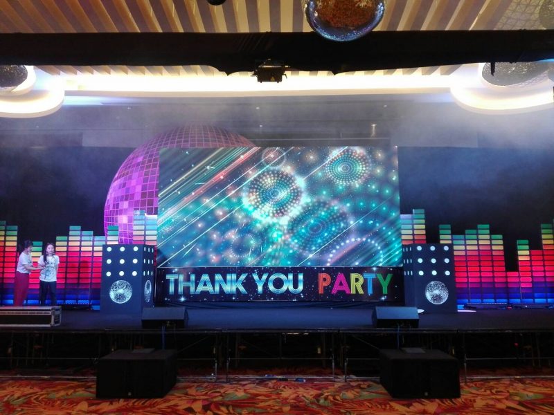 เช่าจอ LED_งานThank you party PTTALT