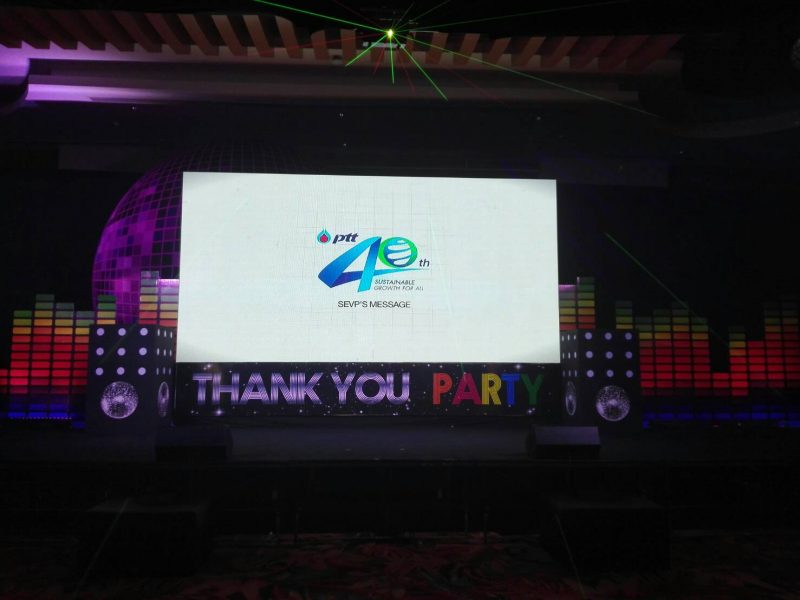 เช่าจอ LED_งานThank you party PTTALT