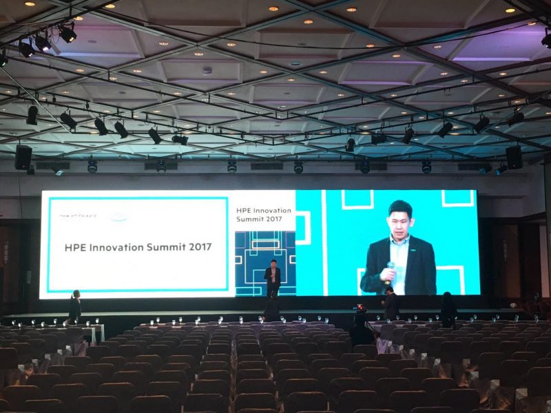 เช่าจอ LED_HPE Innovation Summit 2017