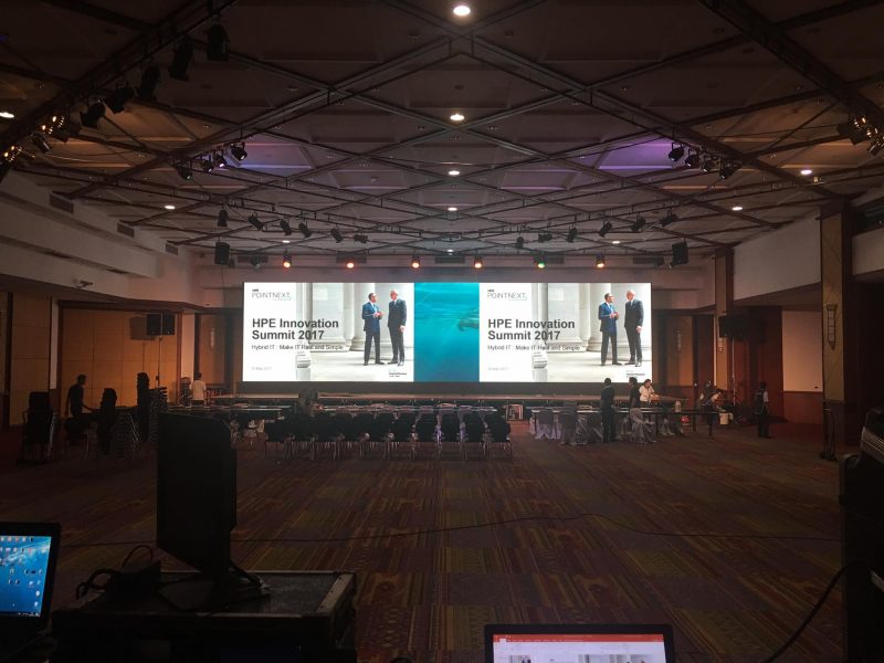เช่าจอ LED_HPE Innovation Summit 2017ALT