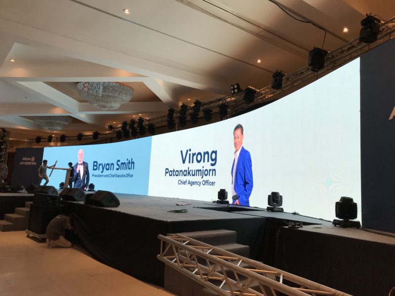 เช่าจอ LED_งานAYUDHYA Allianz agency leader seminar 2018ALT
