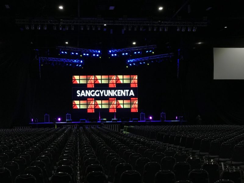 เช่าจอ LED_งานConcert SANGGYUN KENTAALT