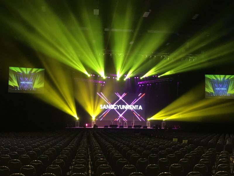 เช่าจอ LED_งานConcert SANGGYUN KENTAALT