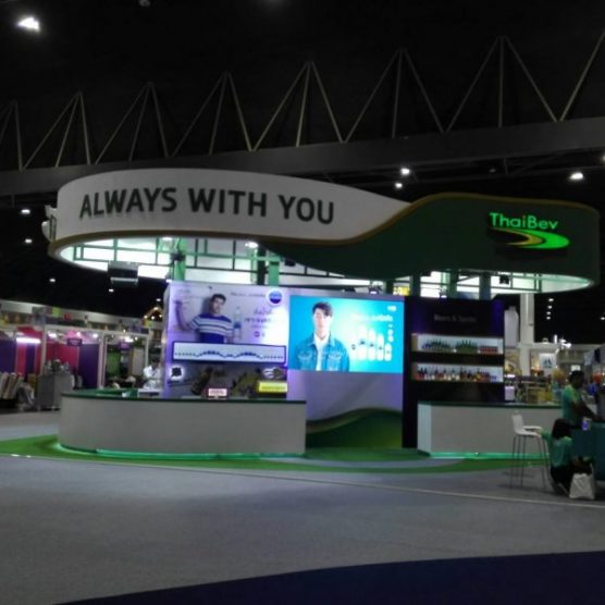 เช่าจอ LED_TI 2018 Booth THAIBEF