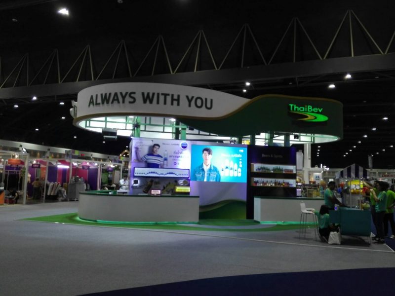 เช่าจอ LED_TI 2018 Booth THAIBEF