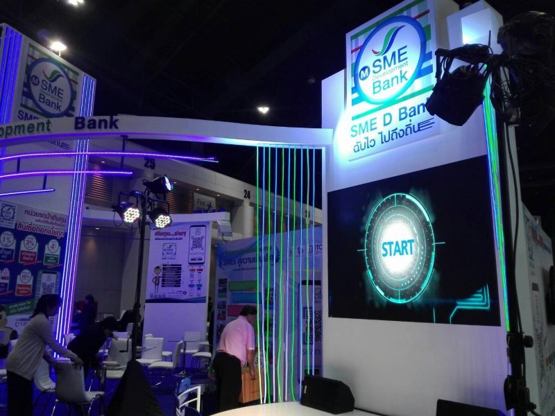 เช่าจอ LED_TI2018 (SME D BANK)