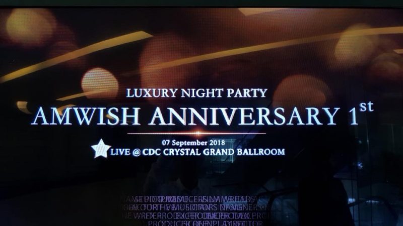 AMWISH ANNIVERSARY 1stALT
